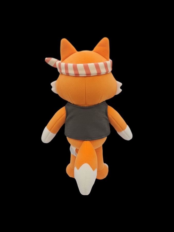 quicks plushie back
